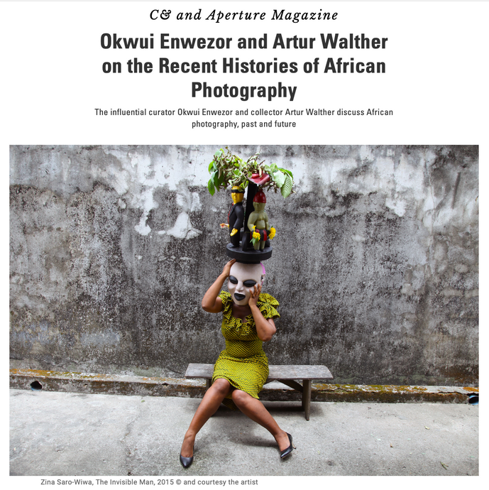Okwui Enwezor and Artur Walther on the Recent Histories of African Photography, Contemporary And